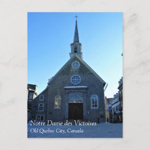 Notre Dame des Victoires, Old Quebec City, Canada Briefkaart