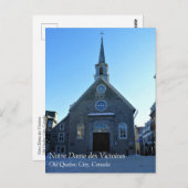 Notre Dame des Victoires, Old Quebec City, Canada Briefkaart (Voorkant / Achterkant)