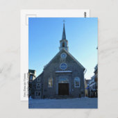 Notre Dame des Victoires, Old Quebec City, Canada Briefkaart (Voorkant / Achterkant)