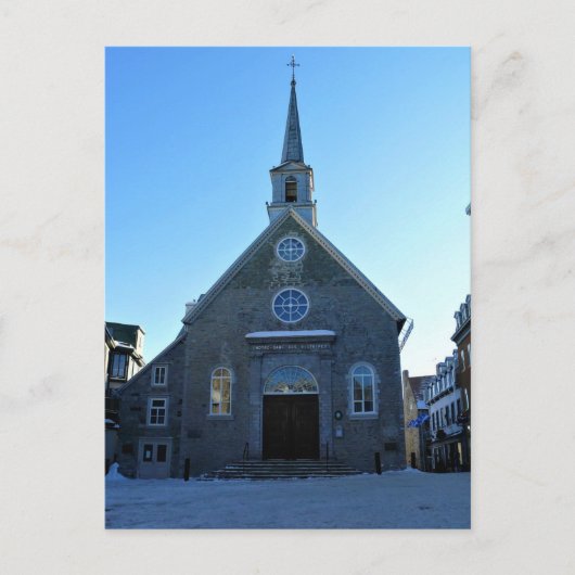 Notre Dame des Victoires, Old Quebec City, Canada Briefkaart (Voorkant)