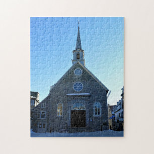 Notre Dame des Victoires, Old Quebec City, Canada Legpuzzel