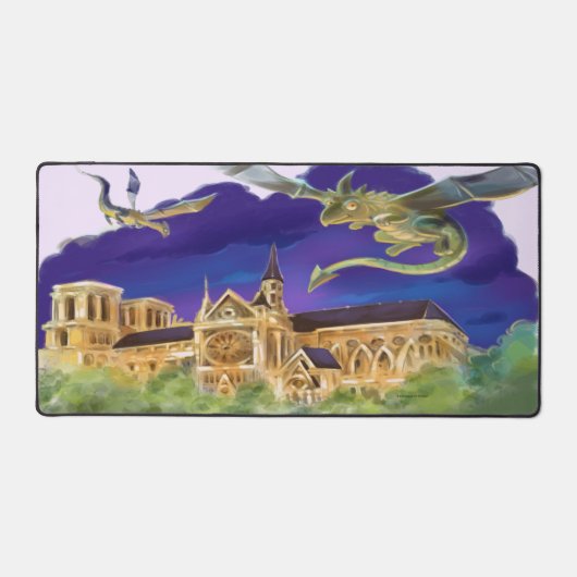 Notre Dame Desk Mat (Voorkant)