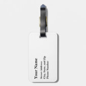 Notre Dame detail Bagagelabel (Achterkant verticaal)