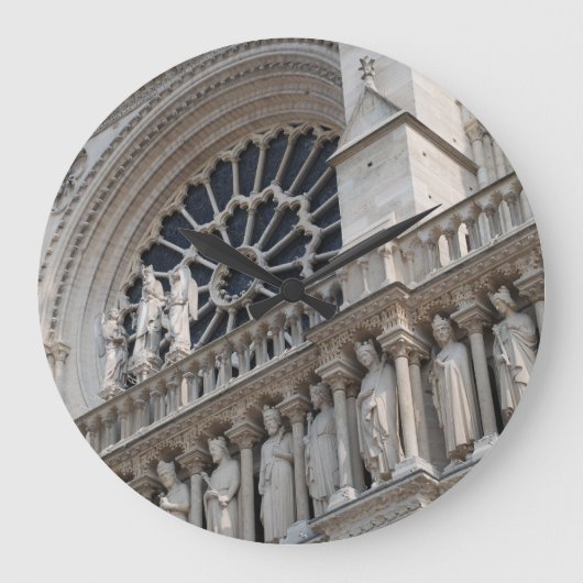 Notre Dame detail Grote Klok (Voorkant)