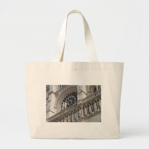 Notre Dame detail Grote Tote Bag