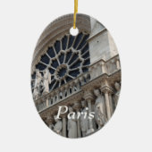 Notre Dame detail Keramisch Ornament (Voorkant)