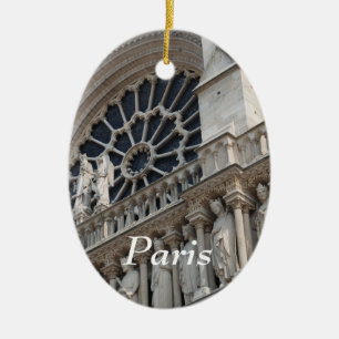 Notre Dame detail Keramisch Ornament