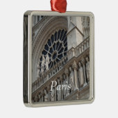 Notre Dame detail Metalen Ornament (Rechts)
