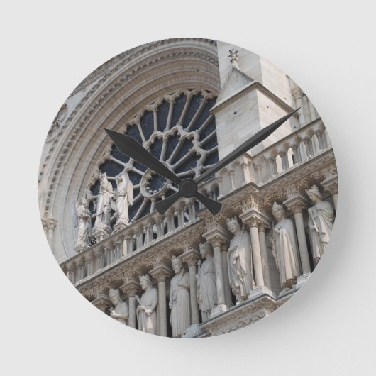 Notre Dame detail Ronde Klok (Voorkant)