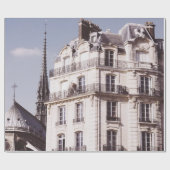 Notre Dame en Parisian Architecture Cadeaupapier (Vlak)