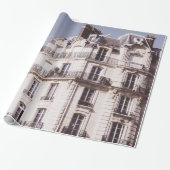 Notre Dame en Parisian Architecture Cadeaupapier (Uitgerold)