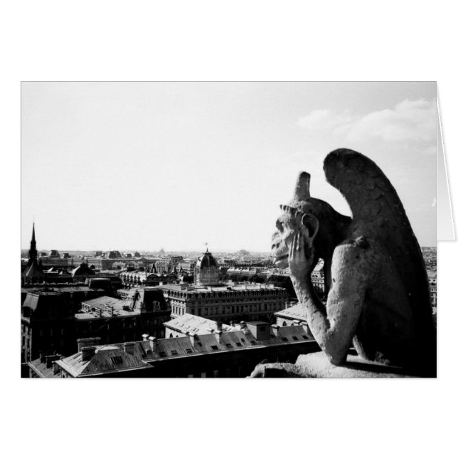 Notre Dame Gargoyle (Voorkant Horizontaal)