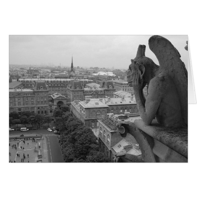 Notre Dame Gargoyle 2 (Voorkant Horizontaal)
