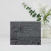 Notre Dame Gargoyle Briefkaart (Staand voorkant)