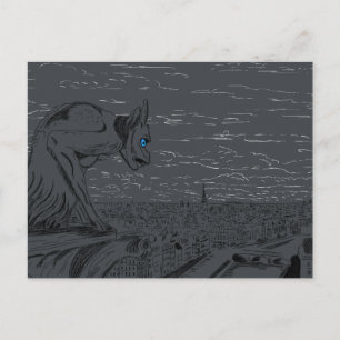 Notre Dame Gargoyle Briefkaart