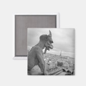 Notre Dame Gargoyle Magnet (Voorkant / Achterkant)