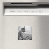 Notre Dame Gargoyle Magnet (Insitu (Vaatwasser))