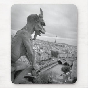 Notre Dame Gargoyle Mousepad Muismat