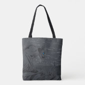 Notre Dame Gargoyle Tote Bag (Achterkant)