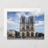Notre Dame in Parijs Briefkaart (Voorkant / Achterkant)