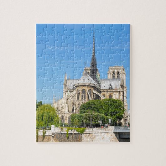 Notre Dame in Parijs Legpuzzel (Verticaal)