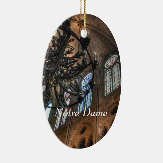 Notre Dame interior Keramisch Ornament (Rechts)