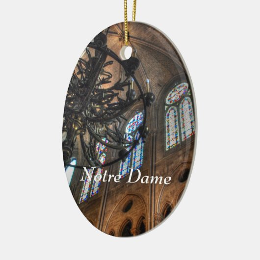 Notre Dame interior Keramisch Ornament (Links)