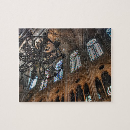Notre Dame interior Legpuzzel (Horizontaal)