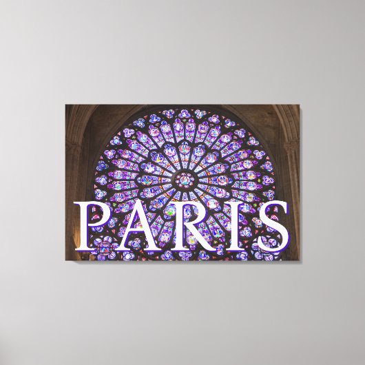 Notre Dame-kathedraal | Parijs, Frankrijk Canvas Afdruk (Voorkant)