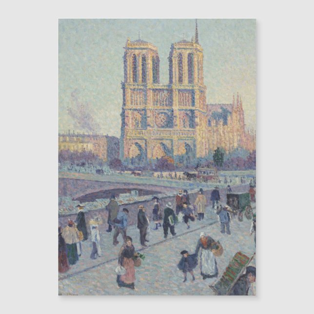 Notre Dame Kathedraal Parijs Frankrijk Classic Sch (Voorkant)