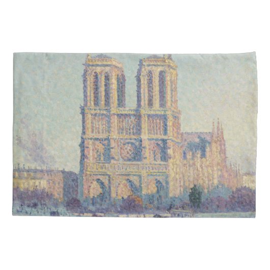 Notre Dame Kathedraal Parijs Frankrijk Classic Sch Kussensloop (Achterkant)