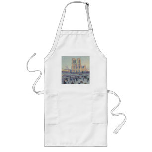 Notre Dame Kathedraal Parijs Frankrijk Classic Sch Lang Schort