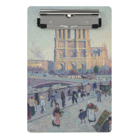 Notre Dame Kathedraal Parijs Frankrijk Classic Sch Mini Klembord (Voorkant)