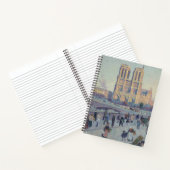 Notre Dame Kathedraal Parijs Frankrijk Classic Sch Notitieboek (Binnen)
