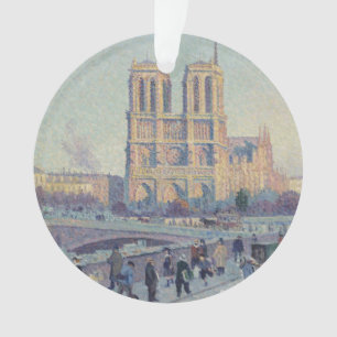 Notre Dame Kathedraal Parijs Frankrijk Classic Sch Ornament