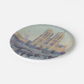 Notre Dame Kathedraal Parijs Frankrijk Classic Sch Papieren Bordje (Gekanteld)