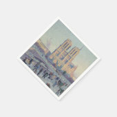 Notre Dame Kathedraal Parijs Frankrijk Classic Sch Servet (Hoek)