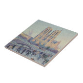 Notre Dame Kathedraal Parijs Frankrijk Classic Sch Tegeltje (Zijkant)