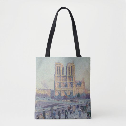 Notre Dame Kathedraal Parijs Frankrijk Classic Sch Tote Bag (Voorkant)