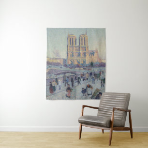 Notre Dame Kathedraal Parijs Frankrijk Classic Sch Wandkleed