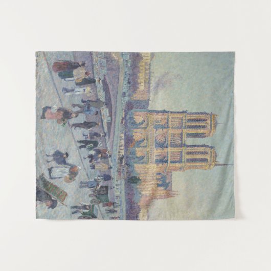 Notre Dame Kathedraal Parijs Frankrijk Classic Sch Wandkleed (Voorkant (horizontaal))