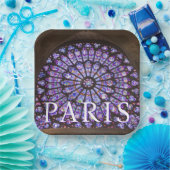 Notre Dame-kathedraal | Parijs, Frankrijk Papieren Bordje (Feest)