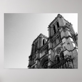 Notre Dame Kathedraal Poster