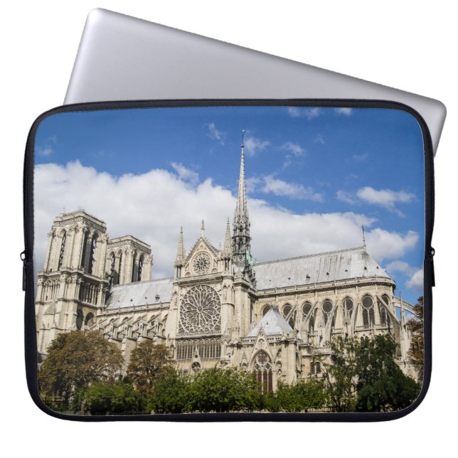 Notre Dame-laptophoes Laptop Sleeve (Voorkant)