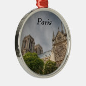 Notre Dame Metalen Ornament (Rechts)