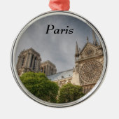 Notre Dame Metalen Ornament (Voorkant)
