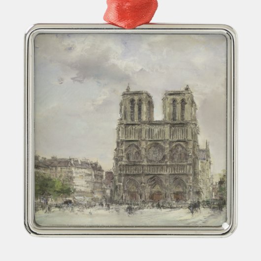 Notre Dame Metalen Ornament (Voorkant)