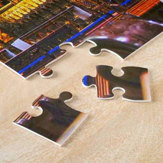 Notre Dame Montreal. Legpuzzel (Zijkant)