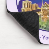 Notre Dame Mousepad - Dromen Muismat (Hoek)