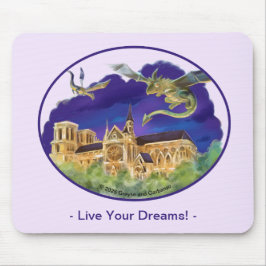 Notre Dame Mousepad - Dromen Muismat